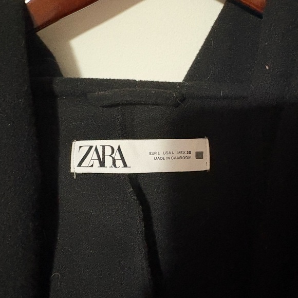 Zara Blanket Wrap Coat - Picture 3 of 4